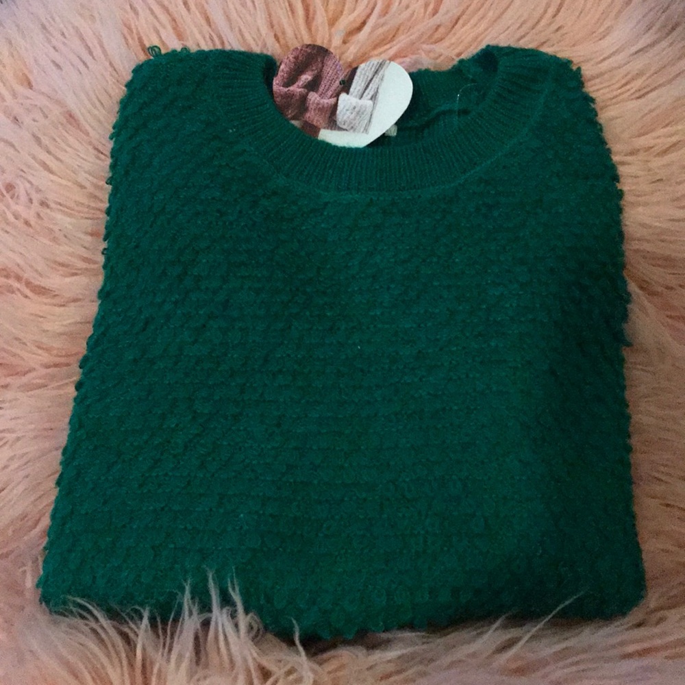 Green sweater